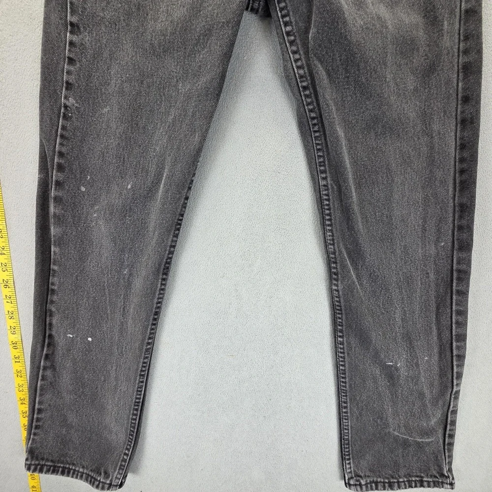 VTG Levis 505 Jeans Mens Gray Med Wash Straight‎ Denim Zip Fly USA Fits 29x29